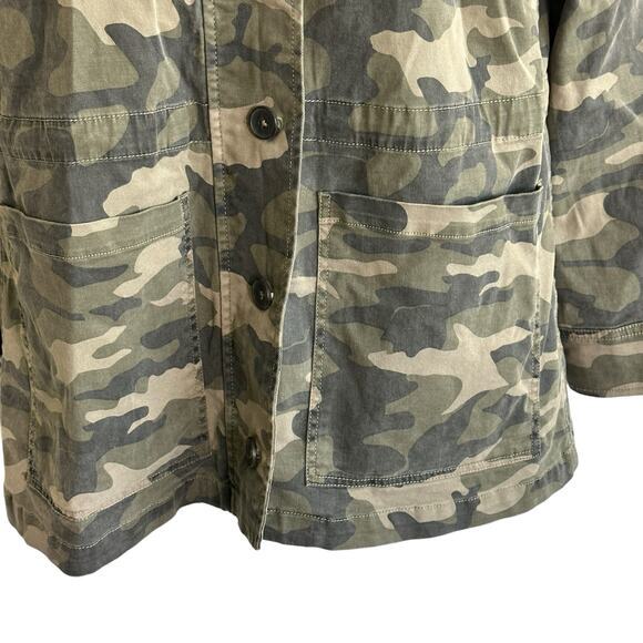 Lucky Brand Camo Utility Jacket Size M‎ - Picture 6 of 9